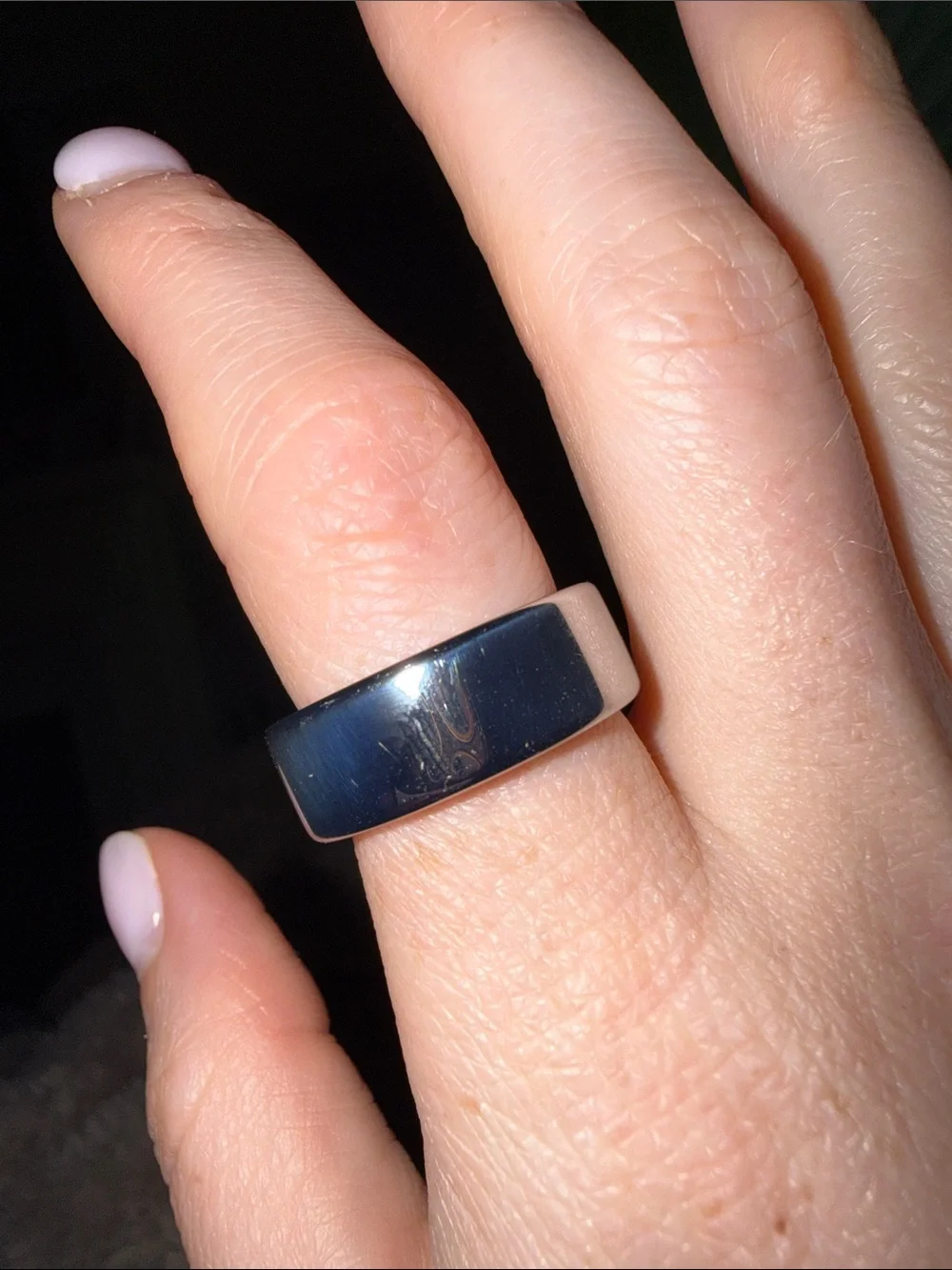 Oura Gen 4 Silver Band Size 8